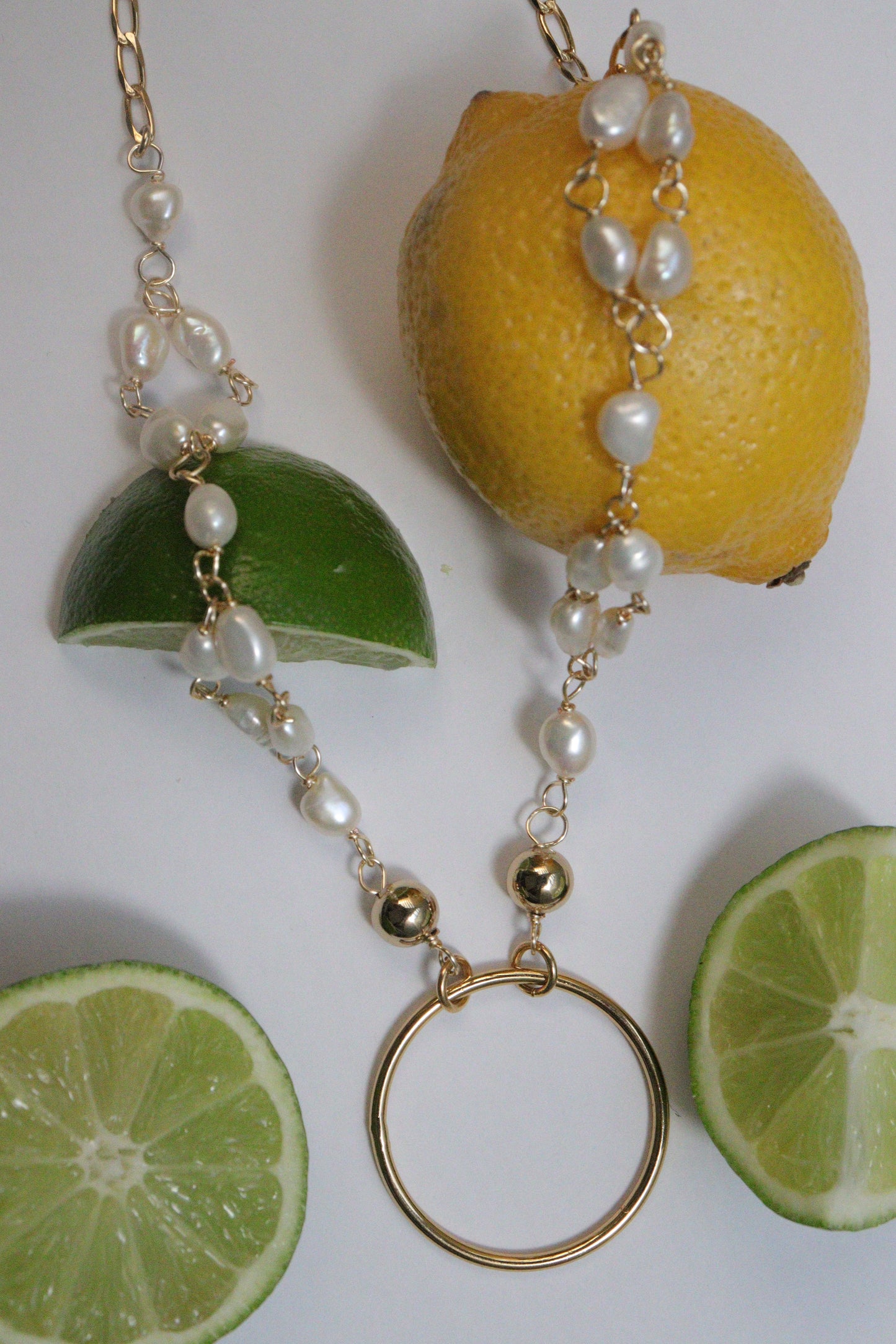 Collar perlas armónicas