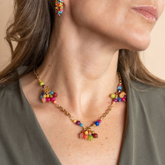 Collar Colgajo Multicolor