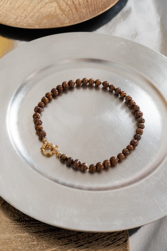 Collar Luna de Cacao