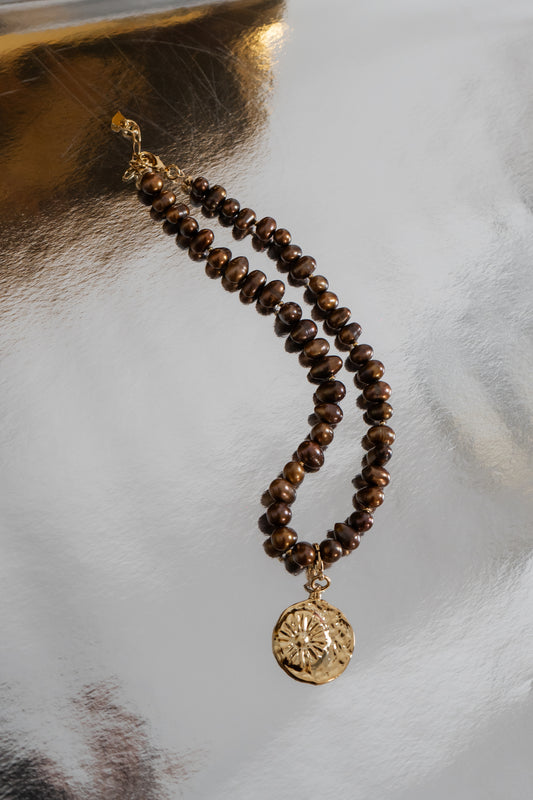 Collar Luna de Cacao