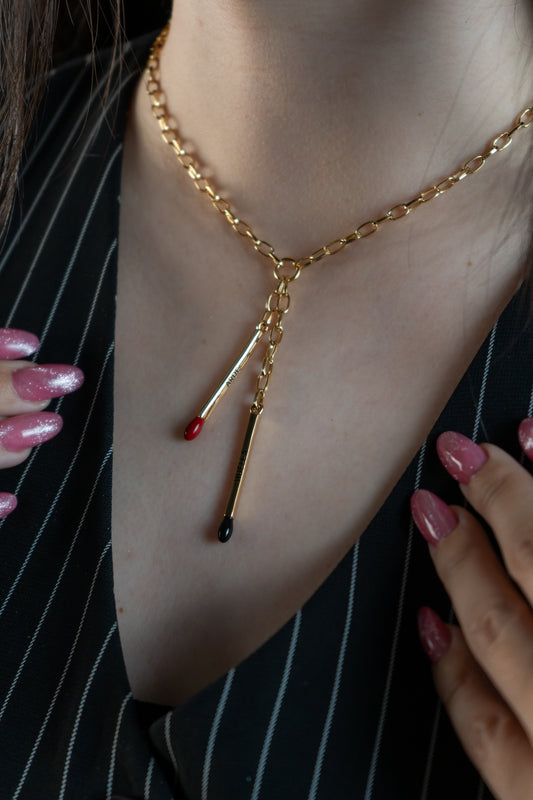 Collar Huella de Fuego