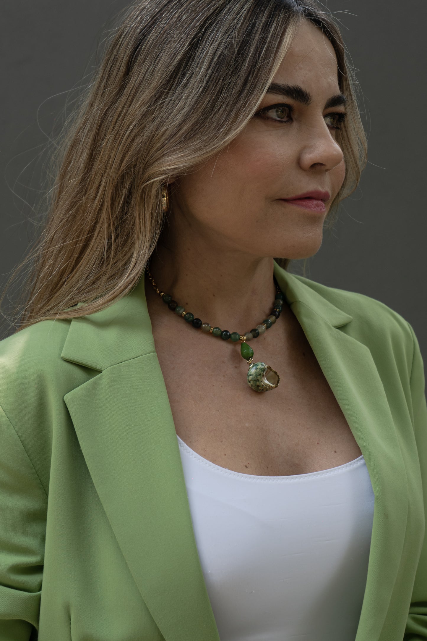 Collar Green Caracola