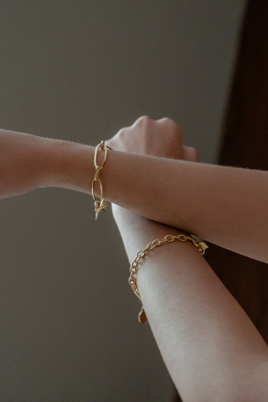 Pulsera Golden Heart