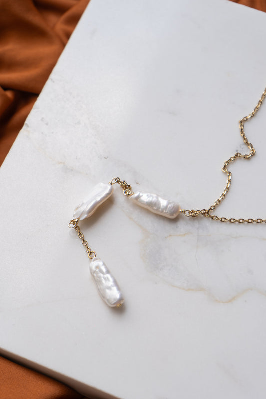 COLLAR TERCIA DE PERLAS