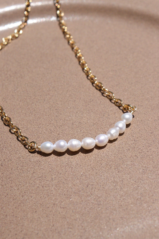 Collar Tiara de Perlas