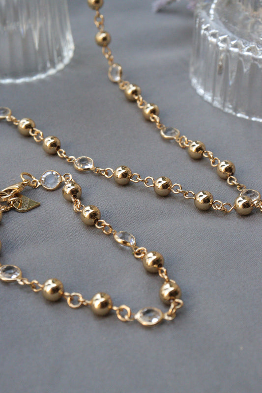 Collar Esfera de Cristal