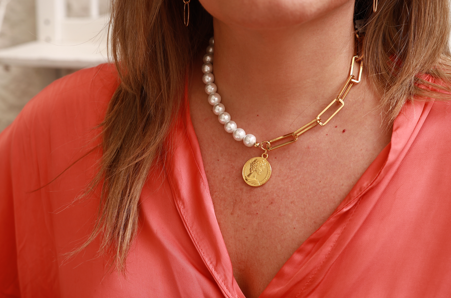 Collar Malena Perlas