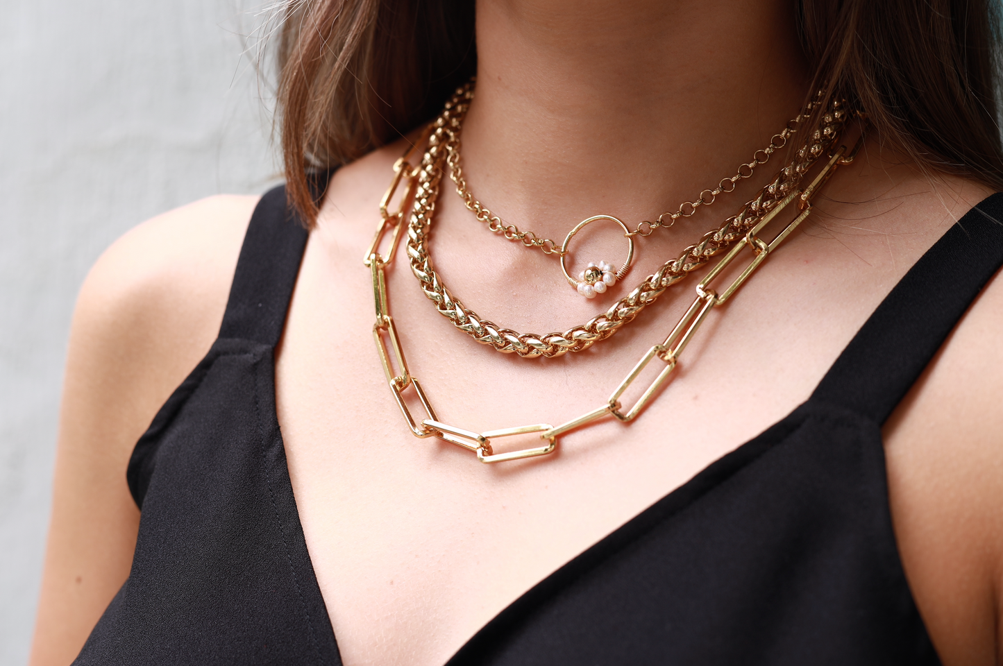 Collar Circle Flower