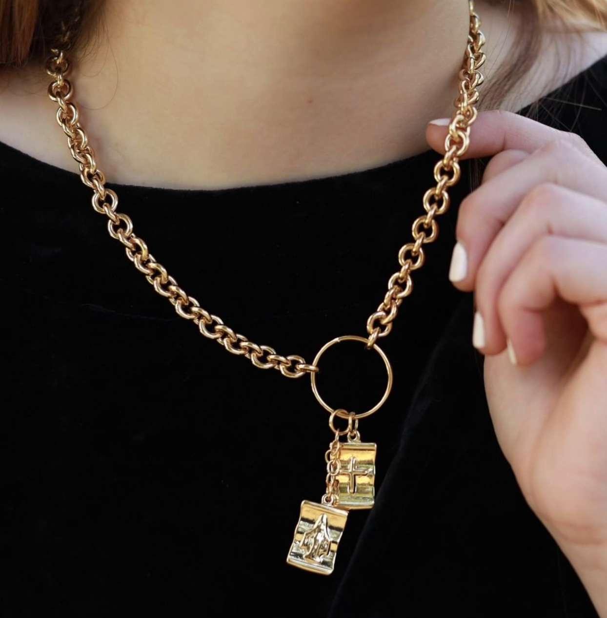 Collar Escapulario Doble