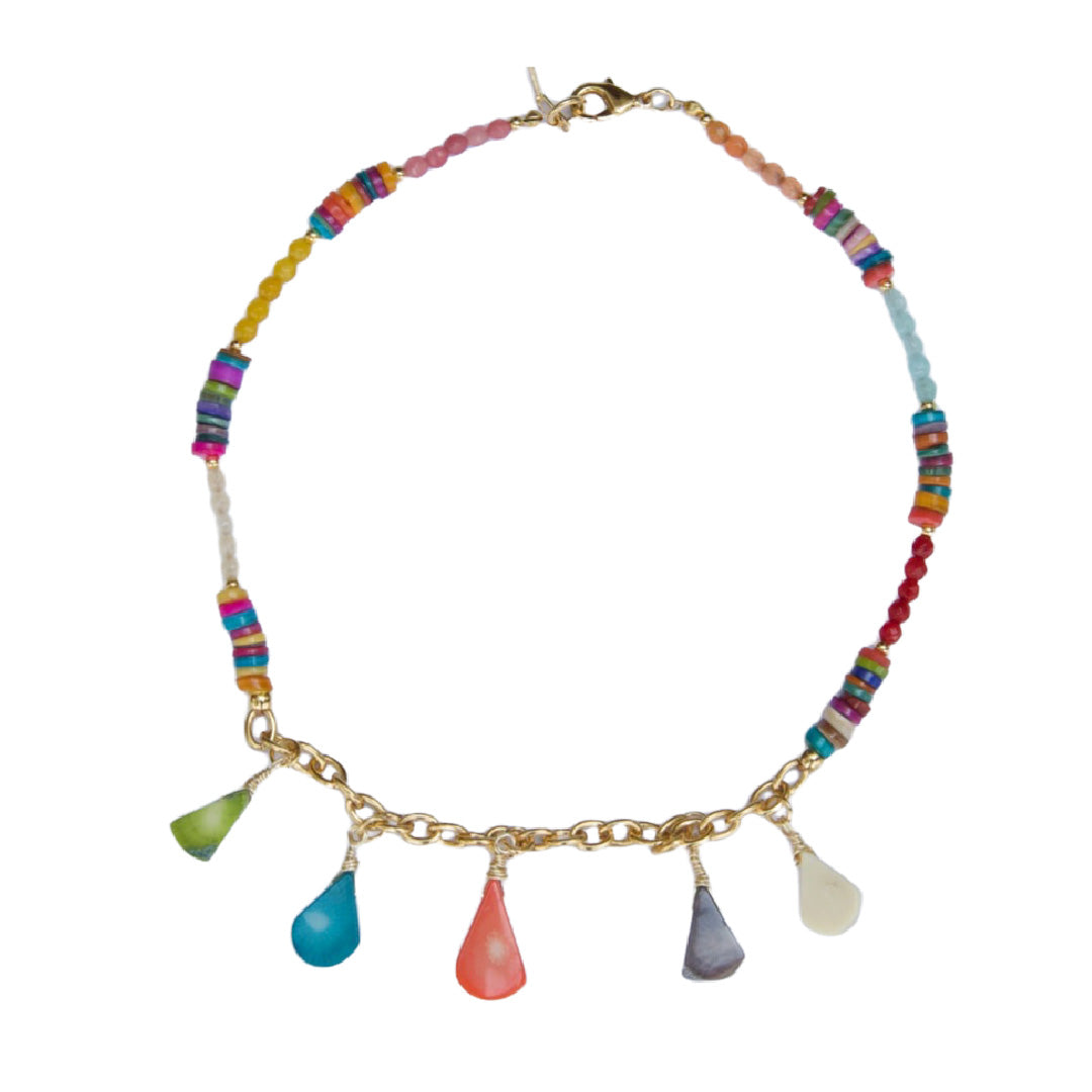 Collar Gotas de colores