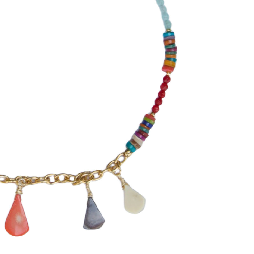 Collar Gotas de colores